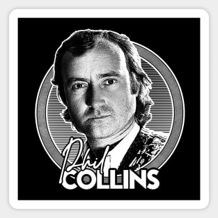 Phil Collins /\/ Retro 80s Aesthetic Design Magnet